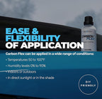 Nexgen Carbon Flex – Ceramic Coating Up to 3-Year - Professional Grade Nano Ceramic Coating for Cars - SIO2 Protection, UV & Chemical Resistant, High Gloss Finish for Paint and Glass - 50ml