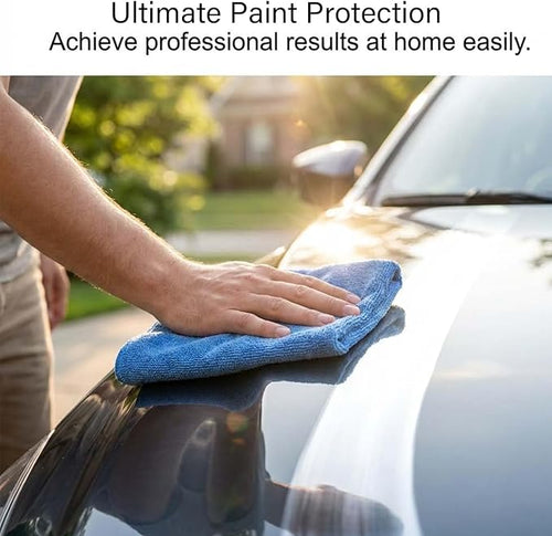 100 Ml/3.38oz Cristal Serum Ultra Car, Crystal Serum Ceramic Coating for Cars, 9h Graphene Ceramic Car Coating Kit, Professional Auto Restore for Paint, Glass & Wheel, Anti Scratch (1pc)