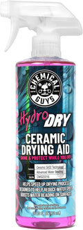 Chemical Guys HydroDry, Ceramic Drying Aid - 16 oz Quick Detail Spray Enhances Shine and Protection After Wash, Safe for Cars, Trucks, SUVs, Motorcycles, and RVs - Hydrophobic Gloss Booster