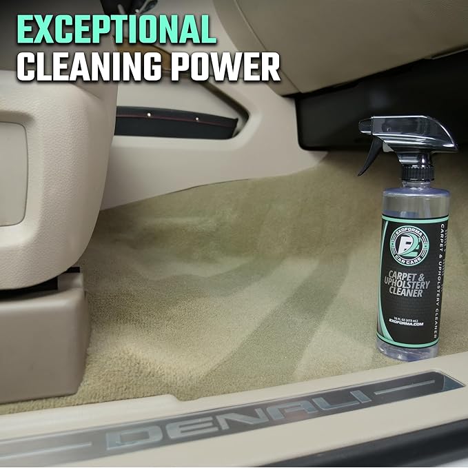 ExoForma Carpet & Upholstery Cleaner - Gallon (128 Fl Oz) - Gentle But Effective Carpet Cleaner for Vehicles, Car Interior Cleaner and Stain Remover for Seats, Carpet, Fabric & More