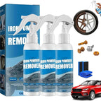 Iron Power Remover, Multi-Functional Quick-Acting Rust Removal Spray, Portable & Effective Car Rust Remover, for Vehicles, Tools, Metal, Chains (300ML)