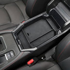 EDBETOS Center Console Organizer Compatible with 2023 2024 2025 2026 Honda Accord LX EX Sport EX-L Sport-L Touring Hybrid ABS Plastic Material Armrest Box Insert Tray Storage Accessories,Black