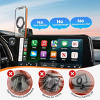 Car Phone Holder for BMW X5 2019-2023 & X6 2020-2023 & X7 2019-2022 (Only for 12.3-Inch Screen) 360° Rotation Magnetic Cell Phone Mount, Compatible with Magsafe, Does Not Affect Air Vent