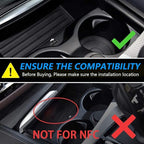 Wireless Car Charger for BMW 5 Series M5/535i/540i/550i/530e 2017-2022, for BMW 6 Series M6/640i/650i 2018-2020, 15W Qi Fast Charging Phone Charger Pad with QC3.0 USB Port for iPhone Galaxy