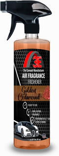 3E Car Air Freshener Premium Cedarwood Scent 16 fl oz – Professional Automotive Air Freshener & Odor Eliminator, Long-Lasting Interior Fragrance for Cars, Trucks, SUVs, RV, Home & Office (CEDARWOOD)
