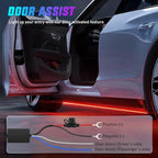 Nilight 8Pcs RGBW Aluminum Underglow Neon Accent Strip Lights 252LEDs Door Assist Multi Color DIY Sound Active Function Music Mode with APP and Remote Control Underbody Light Strips for Car Truck RV