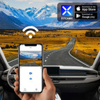 Fitcamx 4K Dual Dash Cam Adapts for Kia EV9 2023-2026 Wind Land GT-Line (Part No#DO000), Integrated OEM Style, Front 2160P+Rear 1080P Video, Loop Recording, WiFi&APP, G-Sensor, Easy to Use, 128GB Card