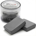 Car Clay Bars Auto Detailing 2 Pack 100g by TAKAVU, Premium Medium Grade Material, Auto Detailing Magic Clay Bar Cleaner for Cleaning Cars, RV, Boats and Bus (Grey)