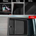 Jaronx Compatible with 2026 2025 2024 2023 2022 2021 Tesla Model X/Model S Console Organizer,Center Console Storage Upgraded S/X Plaid/Long Range, Armrest Organizer Tray Accessories