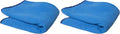 Chemical Guys Waffle Weave Glass and Microfiber Towel Blue 24"x 16" (Pack of 2)