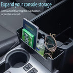 JDMCAR Center Console Organizer Compatible with Toyota 4Runner Accessories 2010-2024 Hanging Armrest Box Storage Tray Interior Accessories