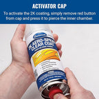 Eastwood 2k Aerosol Spray | Clear Coat Automotive Paint Aerosol Spray with Long-lasting and Durable Finish 11.8 Oz Can | Clear Coat| 1 Pack