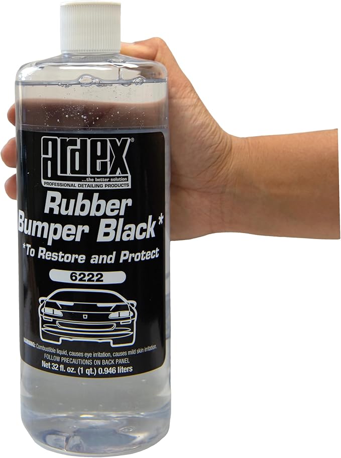 Ardex Rubber Bumper Black 6222 | for retoring and Protecting Tires and Trims