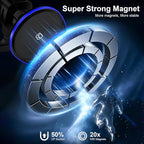 15W Magnetic Wireless Car Charger, MagSafe Car Mount Charger Fast Air Vent Car Phone Holder Charger for Samsung Galaxy S26 Ultra S26 S25 FE S25 Ultra S24 iPhone 17e 17 Pro Max 17 16e 16 Pro 15 Pro Max
