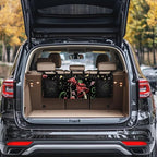 Cute Frog Car Trunk Organizer Mushroom Stars Moon Large Capacity Hanging Car Storage Bag Waterproof Cargo Bag,Frees Trunk Floor