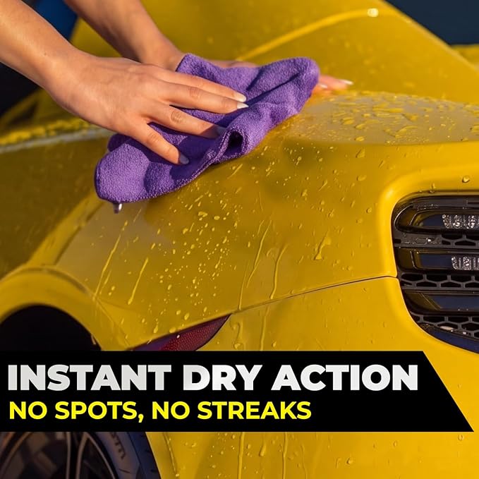 Car Spray Wax for Car Detailing - 16oz - Quick and Easy Carnauba Liquid Spray for Instant Gloss and Protection - Multi Surface Premium Brazilian Polish for All Vehicle Types