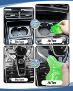 Car Cleaning Gels 3 Pack, Clean Putty Dust Cleaner Kit, Auto Detailing Tools Cleaning Putty Car Interior Cleaner, Keyboard Cleaner, Cleaning Slime Car Cleaning Supplies Gift for Men Women, 240g