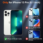 SUPFINE Magnetic for iPhone 13 Pro Case (Compatible with MagSafe) (Military Grade Drop Protection) Slim Translucent Matte Shockproof with Anti-Fingerprint Phone Case,Brown