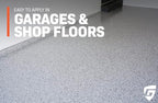 Ghostshield Polyaspartic 930-2 Gallon Kit - Fast Cure Topcoat Coating for Flake Floor Systems in Garage Floors and Warehouse Floors - Covers up to 300-400 Square Feet