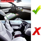 Jaronx Compatible with 2026 2025 2024 2023 2022 2021 Tesla Model X/Model S Console Organizer,Center Console Storage Upgraded S/X Plaid/Long Range, Armrest Organizer Tray Accessories