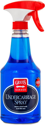 Griot's Garage Undercarriage Spray for Car Cleaning and Detailing, Undercoating for Wheel Wells, Frame, Springs, and More, 10987, 22oz