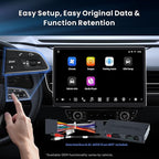 14.1" QLED Single DIN & Double DIN Android Car Stereo, AI Agent & AI Vision, FlexView Pro Display, 7.1.2-Ch Audio, 4V RCA, HDMI in, 4G LTE, 8G+128G, Wireless CP&AA, ADS Protocol, Car IoT Hub,X10G141E