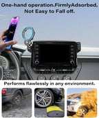 Car Phone Holder for Toyota Corolla 2020-2026/Corolla Cross 2022-2026 Accessories Apply to 8 Inch Touch Screen Fixed Clip Magnetic Cell Phone Mount Hands-Free 360 Degree Rotation