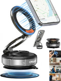 Car Phone Holder for Magsafe Car Mount 360° Adjustable Vacuum Magnetic Phone Holder 98LBS Suction Zinc Alloy Foldable Car Cell Phone Holder iphone Home Travel for iPhone 17 Pro Max 16 Christmas Gifts