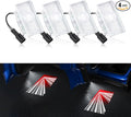 Motrobe 4PCS Puddle Lights for Tesla Model Y Juniper 2025 2026 Model 3 Highland 2024-2026 4K HD Ultra-Bright Light Carpet Door Projector Lights No Error Code Never Fade Tesla Accessories