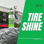 3D Tire Shine Gel – Water-Based, High Gloss Tire Dressing | Non-Greasy, Long Lasting Finish for Rubber, Trim & Vinyl | Easy Gel Application | Car Detailing |1 Gallon