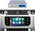 Wireless CarPlay Android Auto Adapter Decoder Retrofit Kit Fits Land Rover & Jaguar 2011-2017 with Bosch Headunit 8" Screen, Supports Mirror Link/Airplay/Backup Camera/USB Drive/Navigation