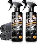 RV Accessories for Outside, Ceramic Coating for RV Polish (32 Fl Oz), Unmatched Shine Car Wax Coating Spray, No Pungent Smell, Quick Detailer Spray Wax, Lasts 50+ Washes Car Paint Sealant