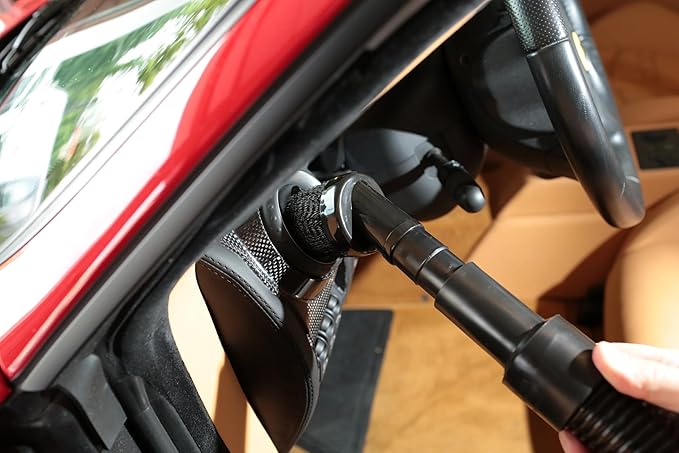 MetroVac Vac N Blo VNB-94BD - 4.0 Peak HP Car Vacuum & Blower, All-Steel Construction, Versatile Automotive Detailing Tool with Attachments, MagicAir Inflator Included