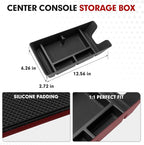 Autorder Center Console Organizer for 2025-2026 Toyota Camry Accessories Armrest Storage Box Secondary Insert Tray with Anti-Slip Mat