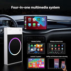 Wireless CarPlay Adapter with YouTube Netflix TikTok, Carplay Ai Box Wireless Carplay & Android Auto, WiFi Bluetooth and HDMI Output, Only for Cars with Wired CarPlay &Wired Android Auto