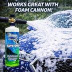 Winter White Auto Spa Premium pH Balanced Car Wash Shampoo – High Foam Auto Detailing Soap for Foam Cannon or Hand Wash – Safe for Wax, Sealants & Ceramic Coatings