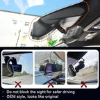 Mangoal 4K Dash Cam fit for GMC Sierra 1500 2022-2026 HD 2024-2026 Pro SLE Elevation SLT AT4X Denali Ultimate Accessories (Model C), Integrated OEM Look, GPS, WiFi & App, 64GB Card