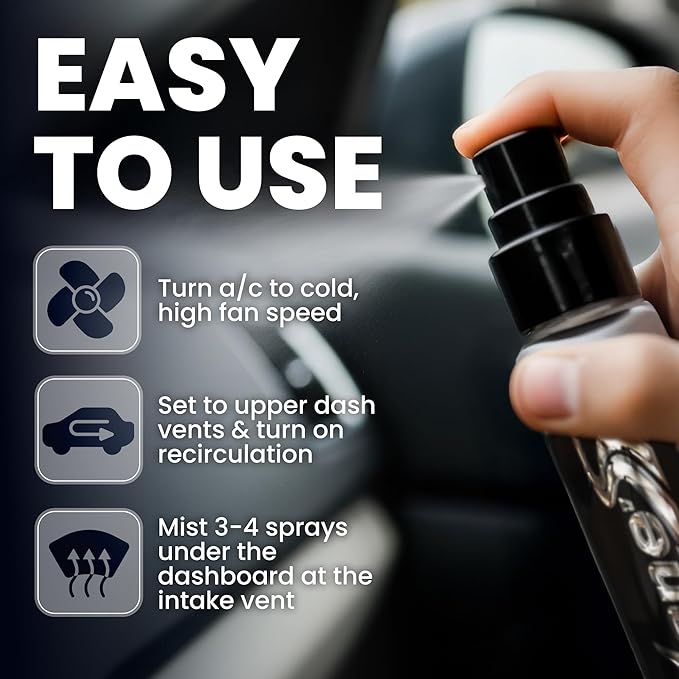 LANE’S Premium Car Air Freshener "Vanilla" - 1oz Water-Based, Long-Lasting Auto Scent Spray - Food, Pet, Odor Smell Deodorizer for Cars, Trucks, SUVs' Interior Leather, Carpet, Upholstery