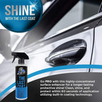 The Last Coat Ceramic Coating Spray & Sio2 Based Car Wax - Hydrophobic Formula and Uv Protectant Wax for Car, Also Long Lasting Coat, Ceramic Spray 16(Oz)