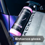 Blackline Car Care - Speed Gloss Quick Detailer Spray & Car Shine - Versatile, Fast Cleaning for a Streak-Free, Quick Detail and Glossy Finish on All Vehicle Surfaces (64 Fl Oz)