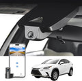 Mangoal Front 4K & Rear 1080p Dash Cam Custom for Lexus NX 2018 2019 2020 2021(Model B), 350 300 Sport 250 F Premium,OEM Look, UHD 2160P Video,Parking Mode, WiFi & App,Loop Recording 128GB Card
