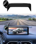 Phone Holder for Mazda CX-5 CX5 2021-2025 Accessories 10.25-Inch Screen Fixed Clip, Car Magnetic Phone Mount Compatible with MagSafe, Magnets Fast Wireless Charger CX 5 Cell Phone Holder Base