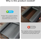 Center Console Armrest Cover for Toyota Sienna 2021-2026 Silicone Armrest Anti-Slip Storage Pad Compatible with LE/XLE/XSE/Woodland Edition/Limited/Platinum(Gray)