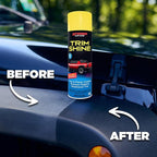 Stoner Car Care 91034-2PK Trim Shine – Black Trim and Plastic Restorer for Cars – Vinyl and Plastic Trim Protectant Coating for Interior and Exterior Use – Fast-Drying No Sling – 12 oz (Pack of 2)