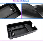 SXCY for 2023 2024 2025 2026 Lexus RX 350 Center Console Organizer 2023 2024 2025 2026 RX 350 Accessories Console Tray for 2024-2026 RX Hybrid RX 350h/ RX 500h F Sport Premium+/ Luxury