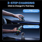 360° Adjustable Radio Magnetic Suction Phone Holder + MagSafe Car Mount for iPhone 17/16/15/14/13/12, Air Plus & More – Perfect for Cars, Kitchen, Bedroom, Gym