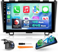 Qualcomm 8-core 4G+64G Car Stereo Radio for Honda CRV 2007-2011, Upriding 9-Inch 1280P QLED Touchscreen Radio with 5G WiFi Wireless Carplay Android Auto BT5.1 DSP/Hi-Res Audio SWC GPS Backup Camera
