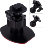 CH02B Car Dash Camera Mount Holder for 3M Double-Sided Adhesive Base -Driving Video Recorder Windshield/Dashboard Mount Holder for Yi/Apeman/DOD/HP Car DVR Camera GPS Phone Permanent Mount