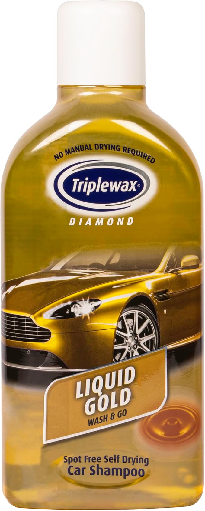 Triplewax Liquid Gold – Self-Drying Car Shampoo for a Streak-Free, Glossy Finish, 34 fl oz