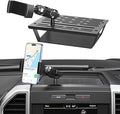 Surfcabin No Punching Required Dash Phone Holder, Compatible with 2015-2020 F150 2017-2022 F250 F350, Metal Cellphone Mounting Bracket Stand for Most CellPhones (Clip Type)